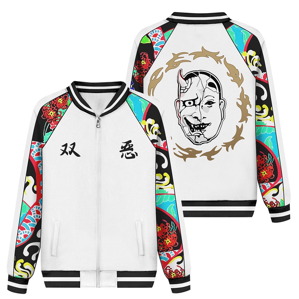 Còn hàng người lớn tokyo revengers cosplay hoodie manjiro sano jacket sweatshirt halloween costume unisex