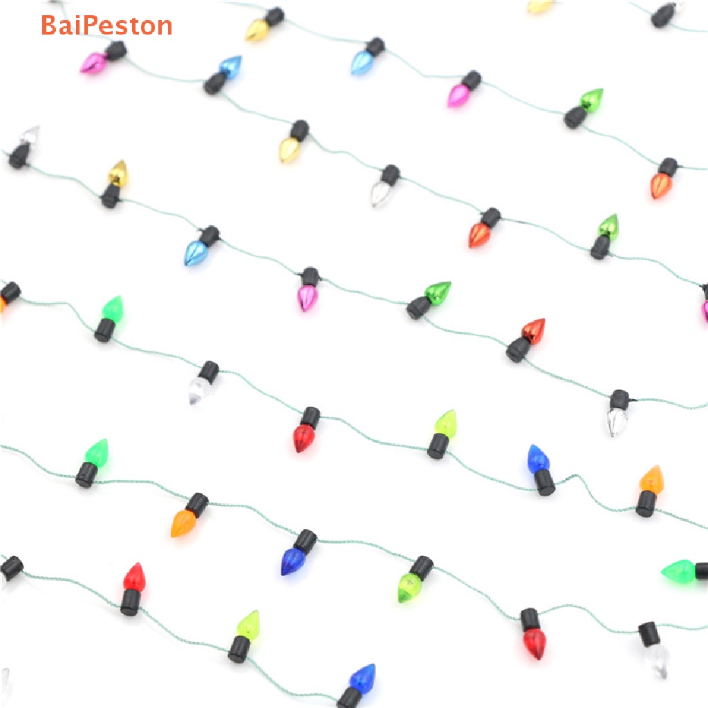 [BaiPeston] Dây Đèn Led Nhiều Màu 1m Trang Trí Nhà Búp Bê