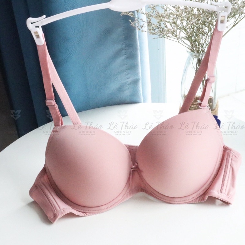 Áo ngực BoYa trơn mút dày siêu đẩy,siêu nâng tạo khe Size