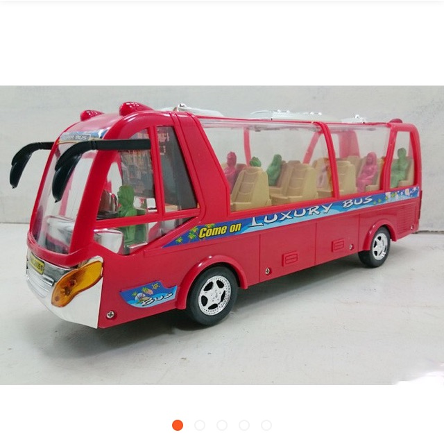 Đồ chơi xe bus chạy Bin phát nhạc