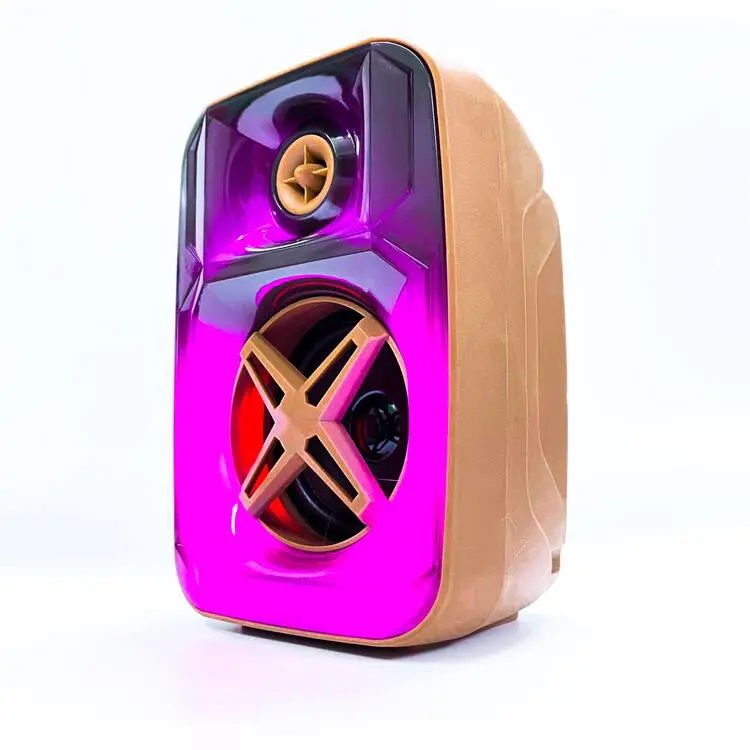 Loa Bluetooth MS-1768BT có đèn led RGB âm thanh chất lượng bass trầm tích hợp khe cắm thẻ nhớ, USB