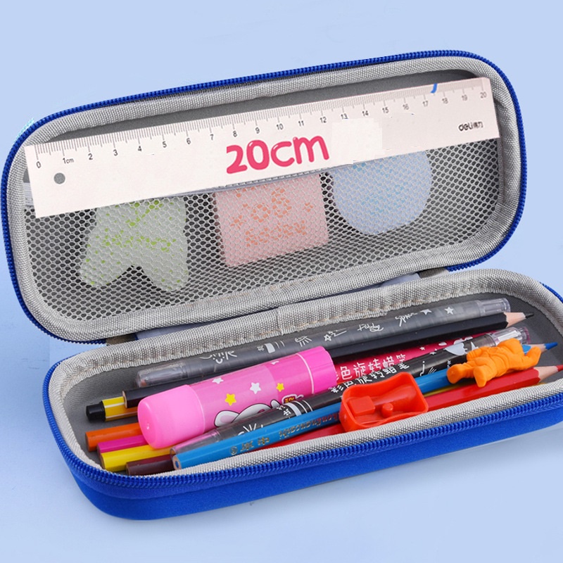 hộp đựng bút vải cute 3D nhiêu ngăn để bàn cho bé