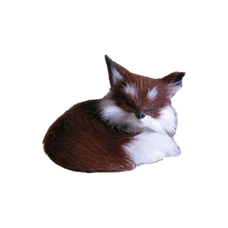 Thú Nhồi Bông Hình Con Cáo Đang Ngủ Hoạt Hình