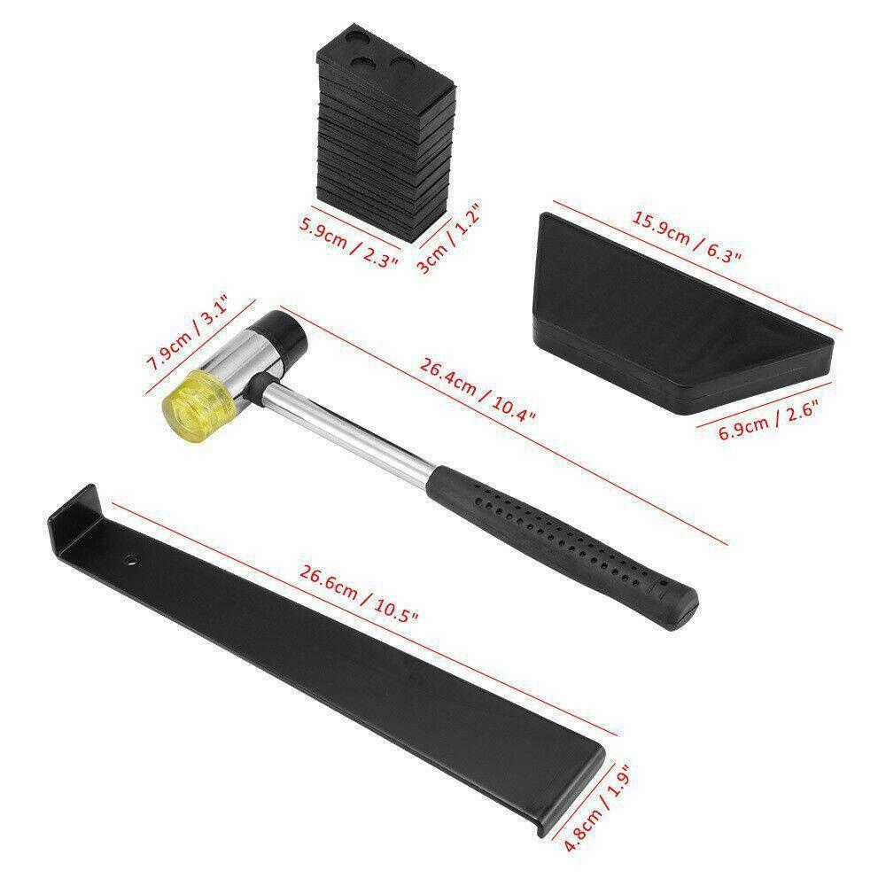 Bộ Dụng Cụ Lắp Đặt Sàn Nhà Hai Đầu Bằng Gỗ Laminate Mới