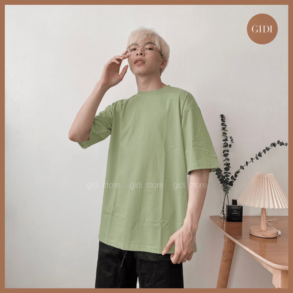 Áo Thun TRƠN tay lỡ Form rộng  OVERSIZE Nam Nữ Unisex cổ tròn, áo phông unisex ngắn tay không cổ
