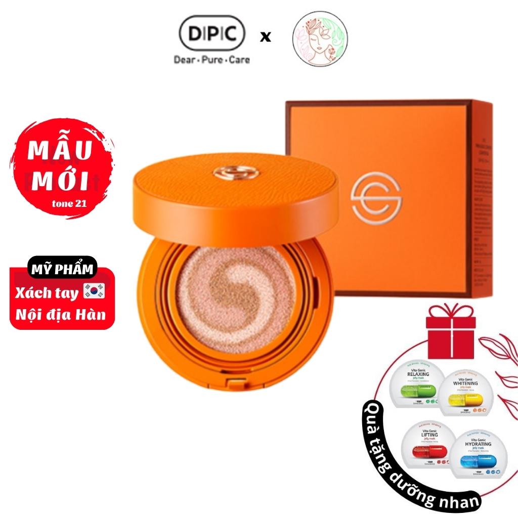 Phấn Nước DPC Che Khuyết Điểm, Cushion chống nắng trắng da Pink Aura 15 gram x YOON BEAUTIE