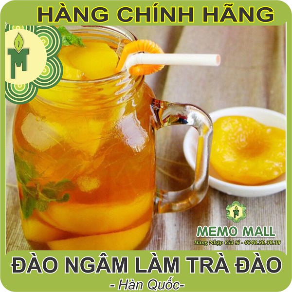 (Có GRAB_TP.HCM) ĐÀO NGÂM LÀM TRÀ ĐÀO - HÀN QUỐC