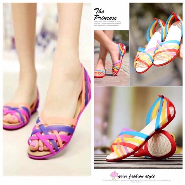 Sandal nữ Huarache siêu êm, sang chảnh