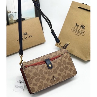 Clutch Coach 2 ngăn kèm ví mỏng