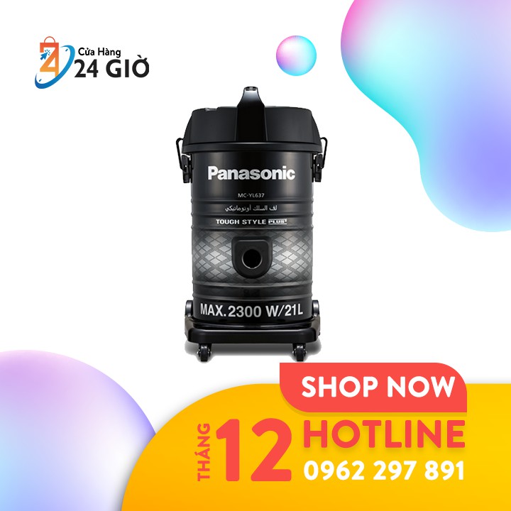 Máy Hút Bụi Panasonic PAHB-MC-YL637SN49