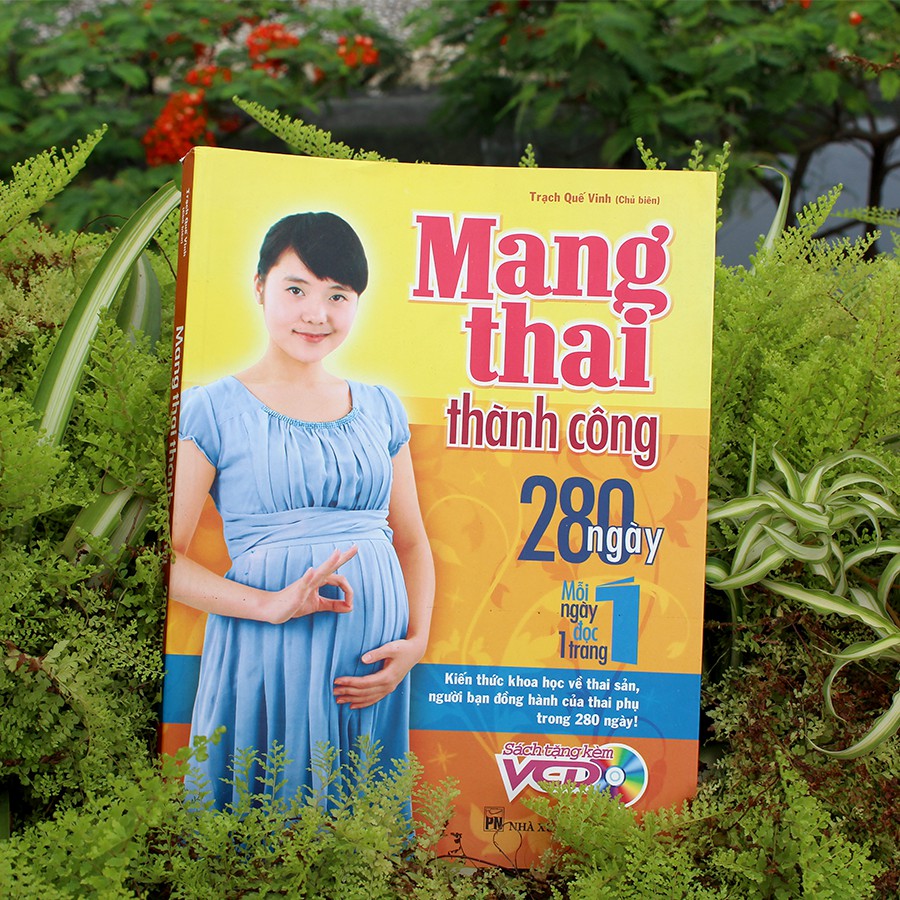 Sách - Mang thai thành công - 280 ngày, mỗi ngày đọc 1 trang - ML-MBE04-98k-8936067591248