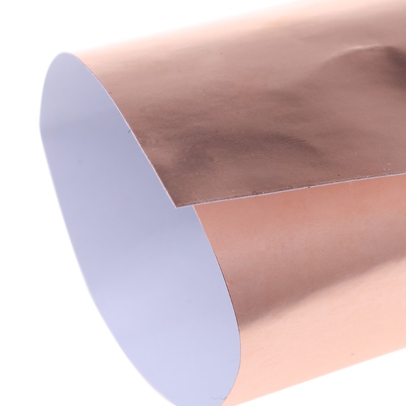 1PC Guitar Copper Foil Tape EMI Shielding Single Conductive Adhesive Sheet