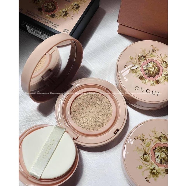 GUCCI Cushion De Beauté SPF foundation.