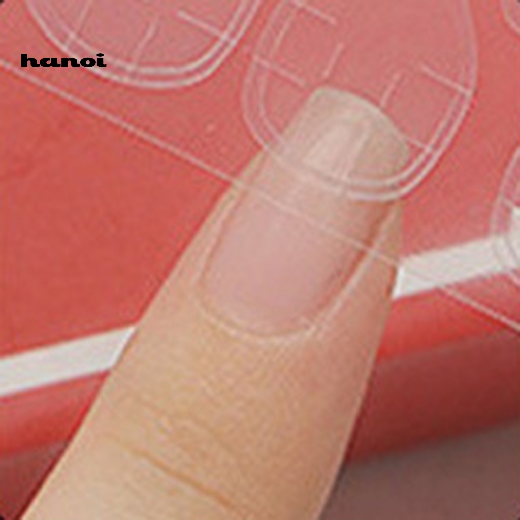 Móng Tay Giả Dáng Dài Siêu Nhẹ Chống Thấm Nước Trang Trí Trái Tim Sang Trọng