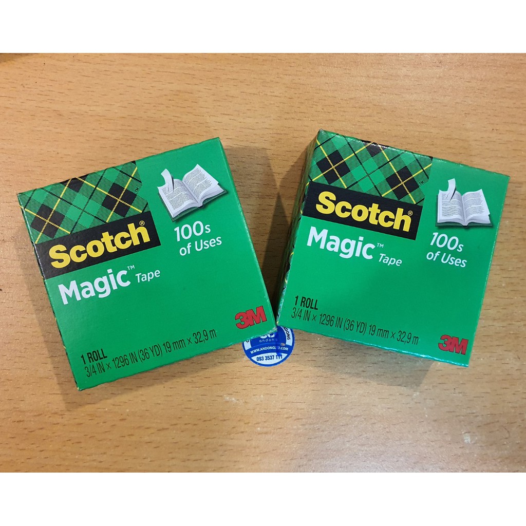 Băng keo 3M 810 Scotch Magic Dán Tiền Rách, Tài liệu bị Rách