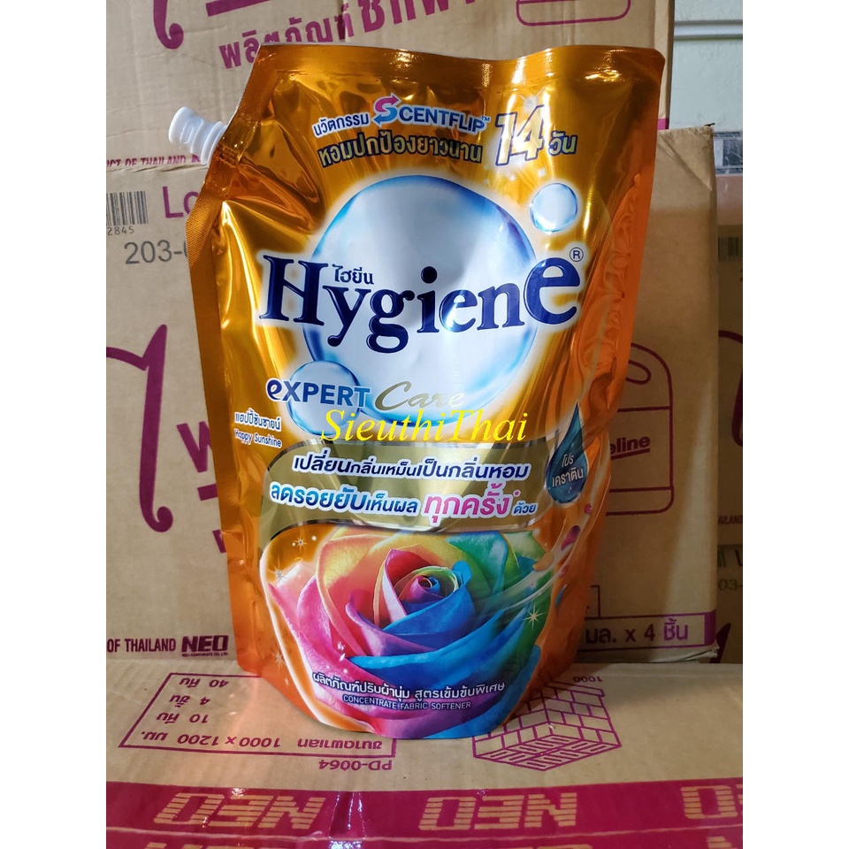 NHẬP KHẨU NƯỚC XẢ VẢI ĐẬM ĐẶC HYGIENE THÁI LAN