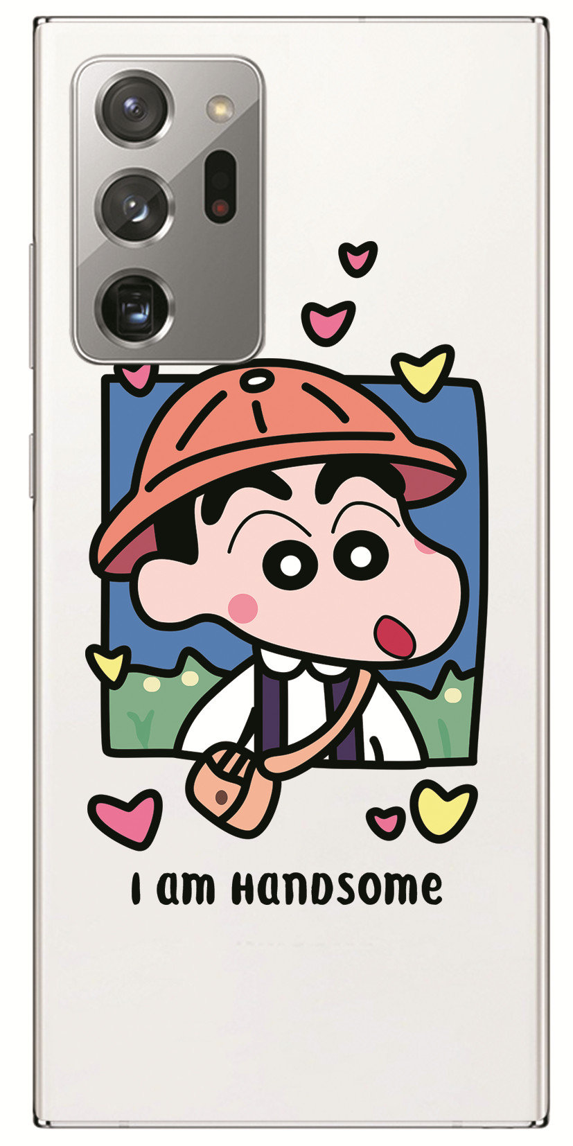 Samsung Galaxy Note 20 Ultra 5G/Note 8 9 10+ Pro INS Cute Cartoon Crayon Shin-Chan Clear Soft Silicone TPU Phone Casing Lovely Tom cat and jerry rat Case Back Cover Couple