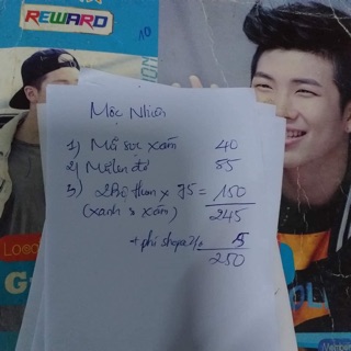 Combo gửi khách Mộc Nhiên