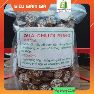 [Free ship] Chuối hột rừng thái lát phơi khô TÂY BẮC 500gr hỗ trợ dạ dầy, đau lưng, mỏi gối