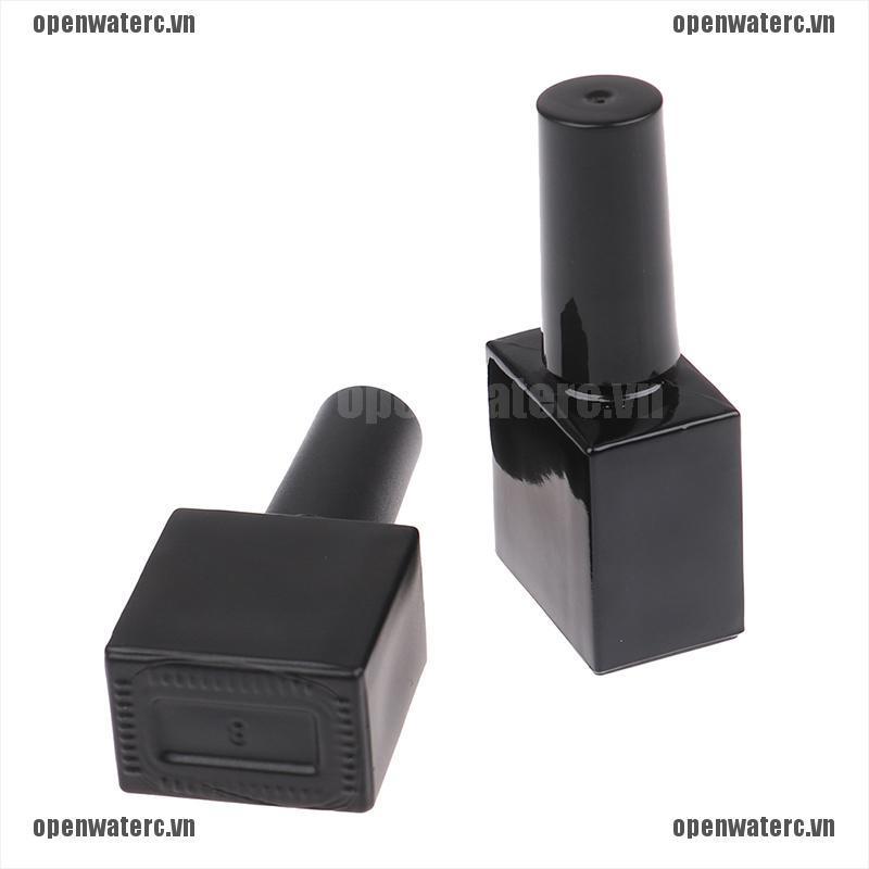 1 Lọ Thủy Tinh Rỗng 10ml Đựng Sơn Móng Tay Với Cọ Rửa