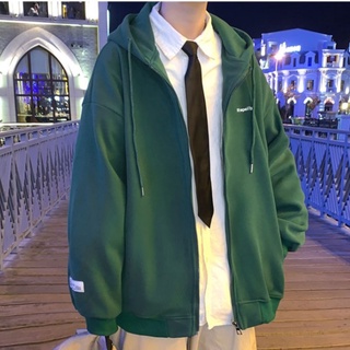 Áo khoác hoodie trơn 4 màu nam nữ ulzzang unisex áo khoác nam nữ, áo hoodie zip form unisex chất nỉ bông oversize in chữ