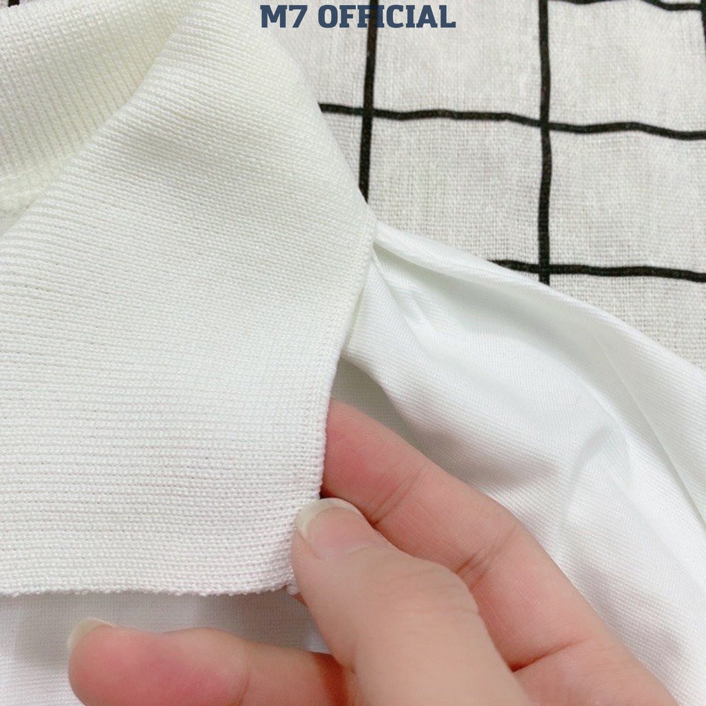 Áo polo cổ bẻ vải cá sấu Cotton trẻ trung _7M official