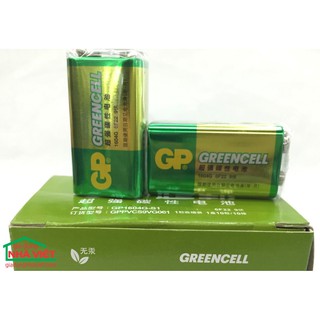 2 VIÊN PIN GP GREENCELL 9V 6F22