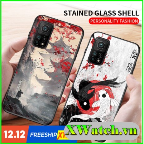Ốp lưng cường lực Xiaomi Mi 10T pro / Redme K30S hình phong thủy
