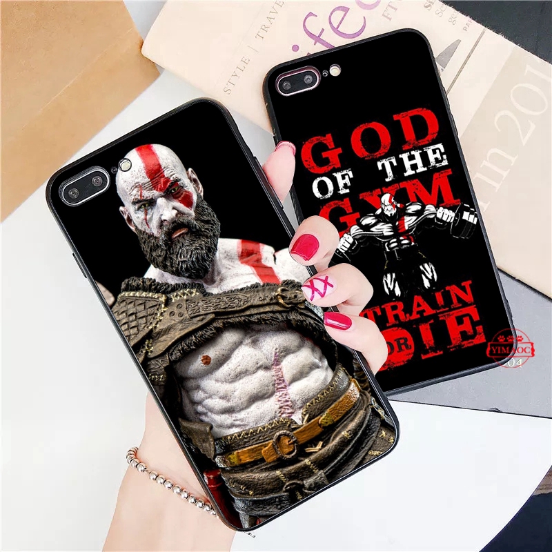 OPPO A37 Neo 9 A5S A7 A77 F11 R11S R15 R17 Pro 286B Kratos God Of War 4 Soft Case