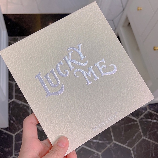 Bảng phấn mắt Lucky Me 25 ô tone nâu tây