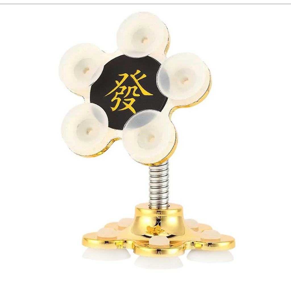 GIÁ ĐỠ ĐIỆN THOẠI HÚT 2 MẶT SILICONE - Vàng