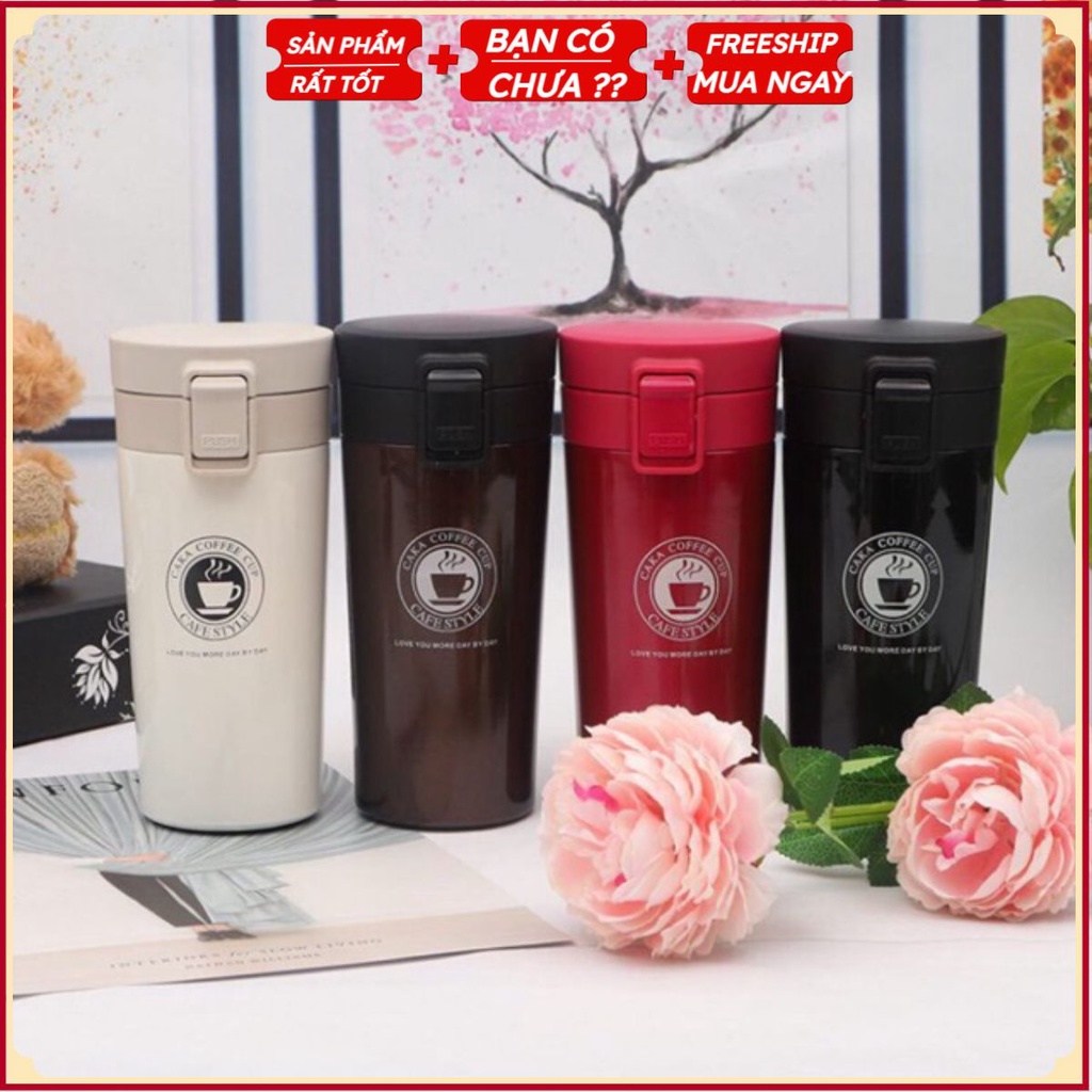 Bình giữ nhiệt inox 2 lơp CAKA COFFEE cup .