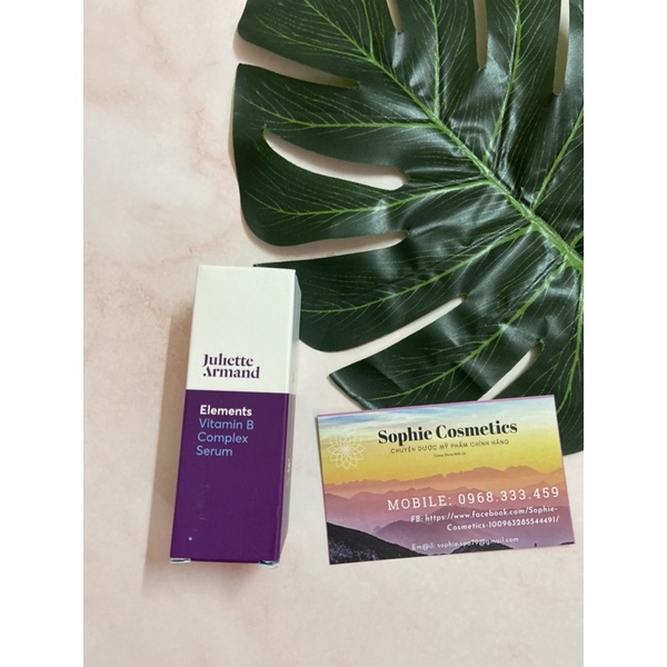 SERUM HỒI PHỤC GIẢM ĐỎ CHỐNG KÍCH ỨNG VITAMIN B COMPLEX JULIETTE | BigBuy360 - bigbuy360.vn