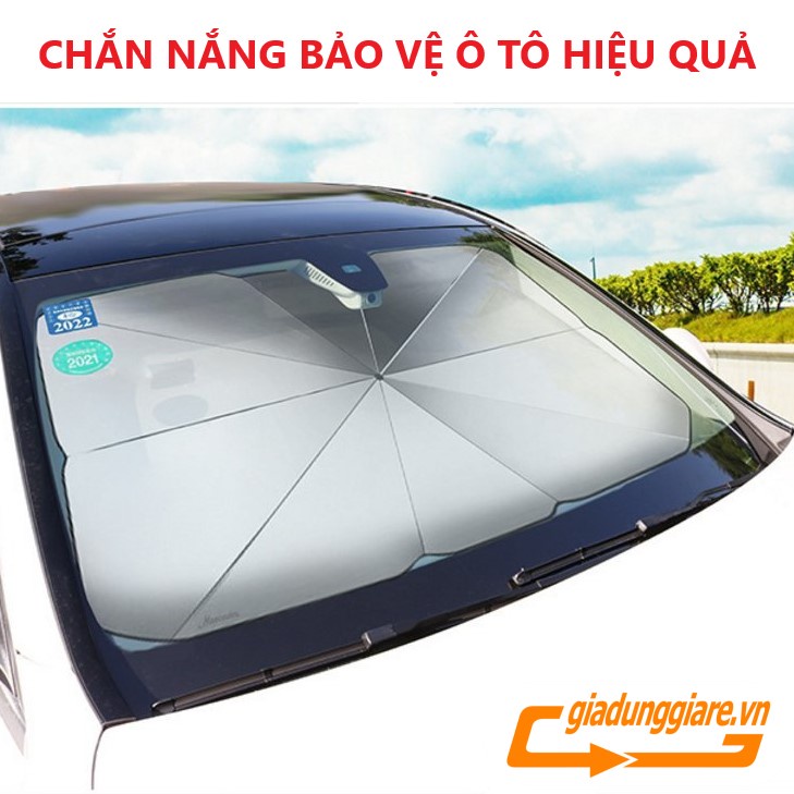 Ô DÙ CHẮN NẮNG KÍNH LÁI Ô TÔ xe hơi bảo vệ nội thất chống tia UV giảm nhiệt độ xe hiệu quả và tiện dụng - giadunggiare