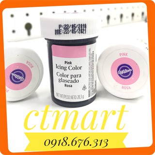 Màu hồng nhạt PINK - Màu thực phẩm Wilton