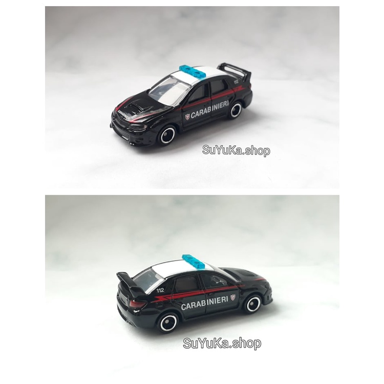 Xe Mô Hình Tomica c.sát màu đen đèn xanh