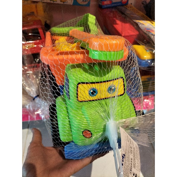 Bộ xe ben đi biển