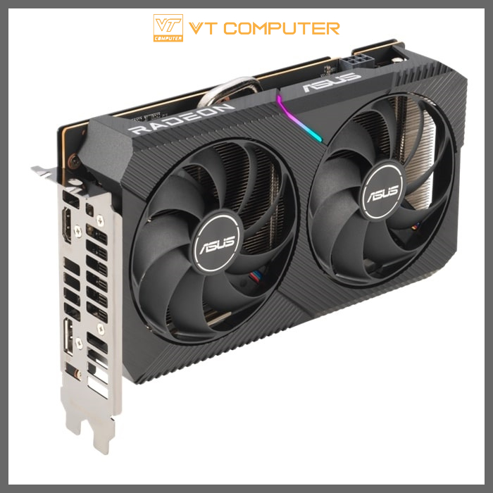 Card Màn Hình RX 6500 XT / 4GB / Asus Dual / 2 Fan / Bảo Hành 36 Tháng | BigBuy360 - bigbuy360.vn