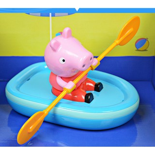 Peppa Pig chèo thuyền