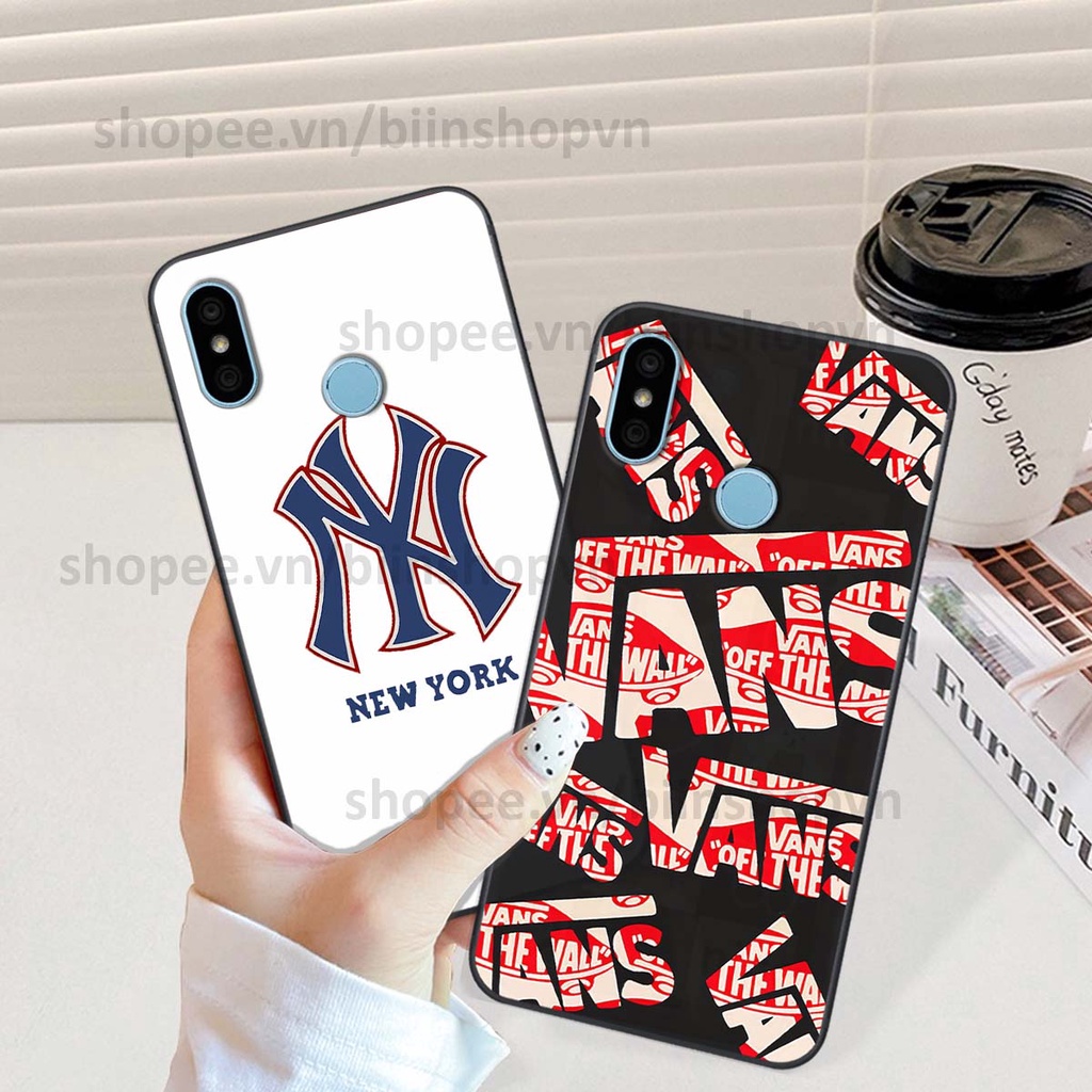 Ốp Xiaomi Redmi 6 Pro / Mi A2 Lite in hình các thương hiệu nổi tiếng siêu đẹp, thời trang cá tính