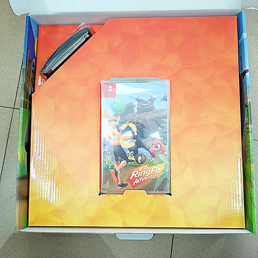 Bộ đồ chơi tập thể dục Ring Fit Adventure