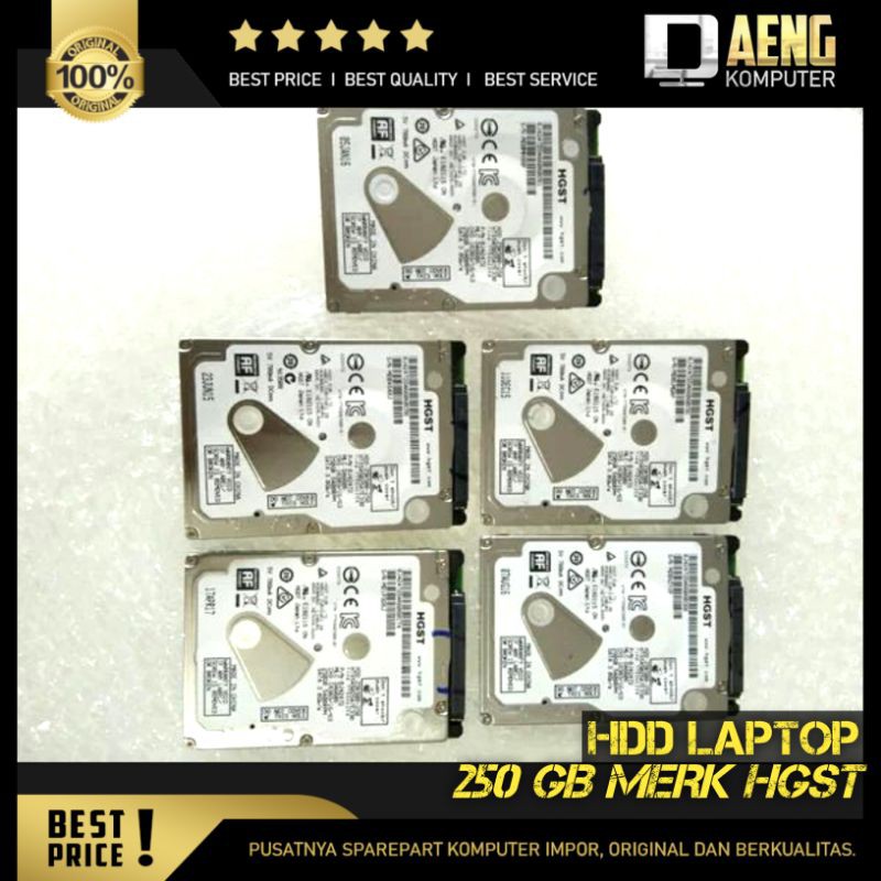 Ổ Cứng Hdd 250 Gb Cho Laptop | WebRaoVat - webraovat.net.vn