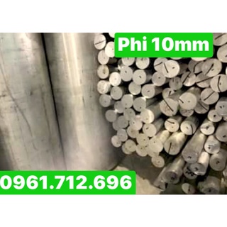 Trục nhôm tròn đặc phi 10mm
