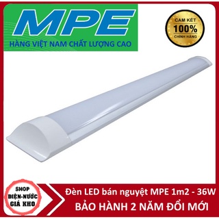 ĐÈN LED 1,2 MÉT BÁN NGUYỆT MPE 36W TRẮNG, HÀNG VIỆT NAM CHẤT LƯỢNG CAO