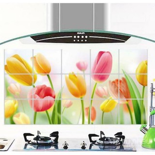 Giấy dán tường bếp chịu nhiệt chống nước