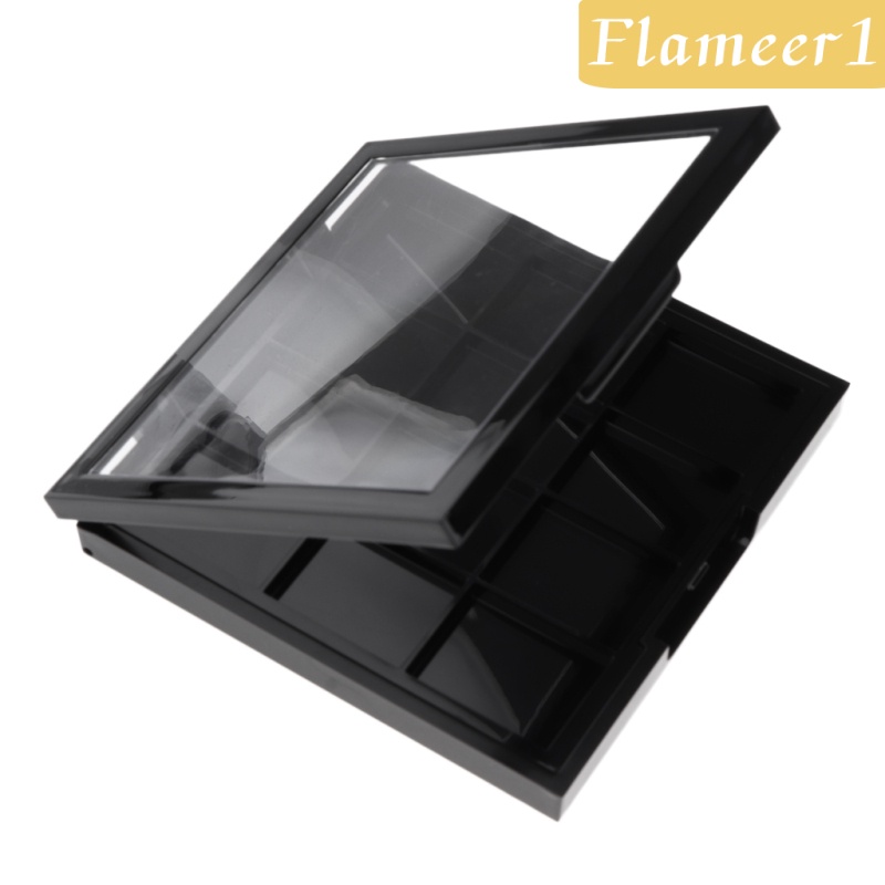 [flameer1] Hộp Rỗng Trong Suốt Đựng Phấn Mắt Son Môi Má Hồng DIY