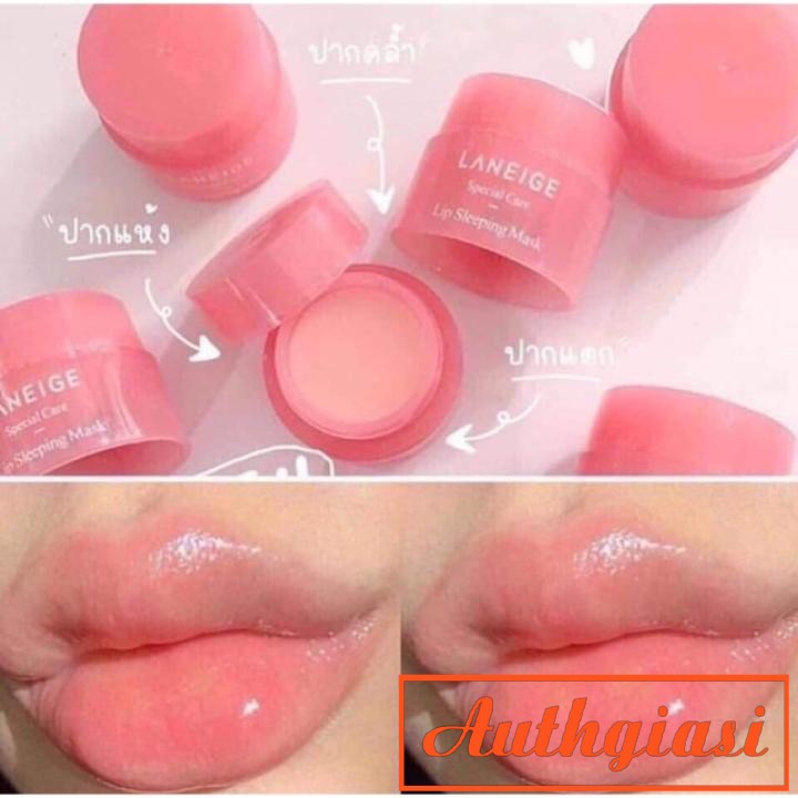 Mặt nạ ngủ môi LANEIGE Lip Sleeping Mask hồng mini size 3g | BigBuy360 - bigbuy360.vn