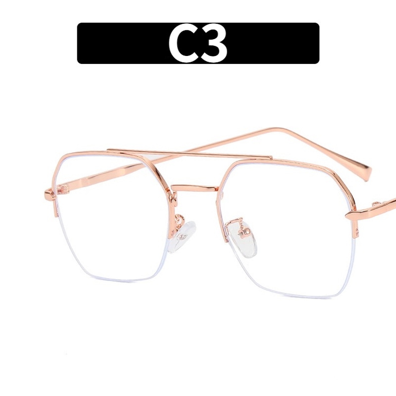 Gọng Nửa Gọng Đôi Thời Trang Cho Nam Và Nữ