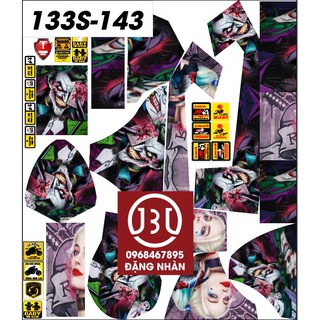 Tem trùm xe điện 133S mã 143