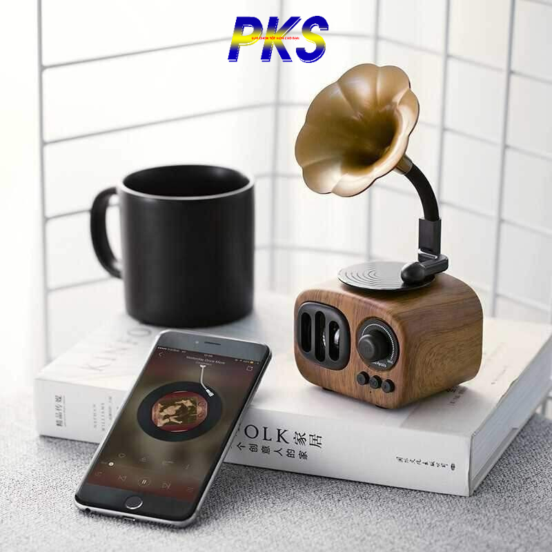 Loa Bluetooth phong cách cổ điển FT05 - ÂM THANH CỰC HAY